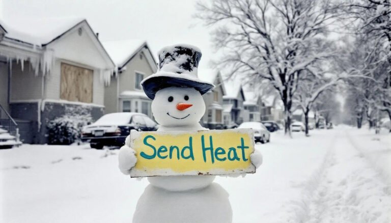 send heat snowman